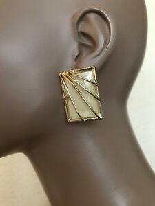 【送料無料】アクセサリー　ネックレス　イヤリングジオメトリックピンtopshop bellissimo e unico grande orecchini a perno geometrico moderno nuovo