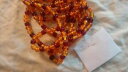 【送料無料】アクセサリー ネックレス マンゴープラスチックオレンジビーズネックレスenorme mng mango ambra plastica perline collana runway dichiarazione