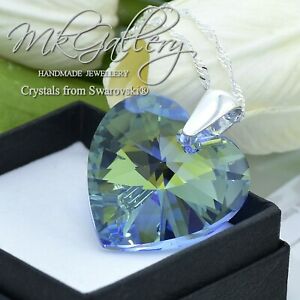 【送料無料】アクセサリー ネックレス スワロフスキーライトサファイアネックレス925 collana dargento cristalli fom swarovski * light sapphire ab * cuore 1828mm 【送料無料】アクセサリー ネックレス スワロフスキーライトサファイアネックレス925 collana dargento cristalli fom swarovski * light sapphire ab * cuore 1828mm