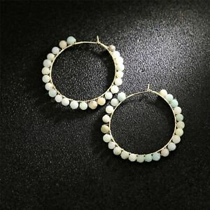 【送料無料】アクセサリー ネックレス ゴールデンイヤリングクレオールサークルorecchini dorato creolo cerchio perla amazzonite semplice xx33 【送料無料】アクセサリー ネックレス ゴールデンイヤリングクレオールサークルorecchini dorato creolo cerchio perla amazzonite semplice xx33