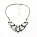 【送料無料】アクセサリー ネックレス コリアーアールデコモンブランcollier argent pav gerometrique art deco triangle blanc ethnique original az2