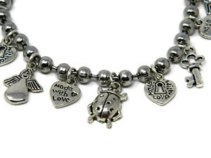 【送料無料】アクセサリー ネックレス ペンダントブレスレットbracciali charms con ciondoli in ottone di varie forme 【送料無料】アクセサリー ネックレス ペンダントブレスレットbracciali charms con ciondoli in ottone di varie forme