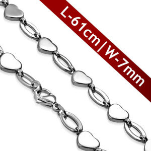 【送料無料】アクセサリー　ネックレス　ステンレススチールネックレスコリアーステンレススチールチェーンin acciaio inox collana donna collier stainless steel chain e013