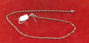 【送料無料】アクセサリー ネックレス チェーンネックレスソリッドシルバーcatena collana argento massiccio ref45174(4)