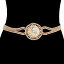 【送料無料】アクセサリー ネックレス メダイヨンネットワークベルトクリスタルnuova medaglione a rete cintura donna cristallo fino a 107cm(4)
