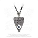 【送料無料】アクセサリー ネックレス ゴシックピューターネックレスペンダント alchemy gothic peltro planchette ouija collana con pendente occhio p766