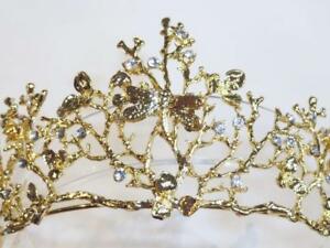 【送料無料】アクセサリー　ネックレス　ラインストーンティアラトンボmolto bello contemporanea gold..