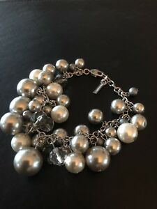 【送料無料】アクセサリー　ネックレス　ノアロンドンパールガラスカフnour london pearl amp; braccia..