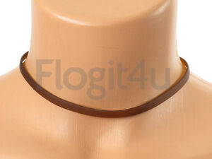 【送料無料】アクセサリー　ネックレス　ラリックブラウンシリコンチョーカーネックレス×ゴールドチェーンlalique silicone marrone girocollo collana 6mm x 2840cm gold chain(4)