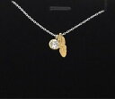 yzANZT[@lbNX@S[hX^[OVo[tFU[Ehy_g`F[gold 925 argento sterling piuma ciondolo rotondo trasparente 18 catena regalo