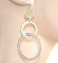 【送料無料】アクセサリー ネックレス イヤリングゴールドorecchini oro donna cerchi brillantinati eleganti da cerimonia feste boucles e58
