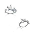 【送料無料】アクセサリー ネックレス サンショウウオアルジェントbague salamandre en argent 925 neuve(4)