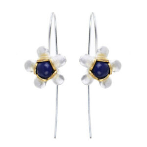 【送料無料】アクセサリー ネックレス スターリングシルバーイヤリングsweet 925 sterling silver long flower earrings for women