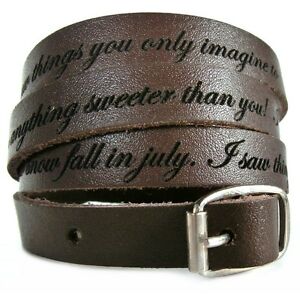 【送料無料】アクセサリー ネックレス カフカフレザーバックルブラウンuomo preferiti incisione bracciale pelle bracciale fibbia 70cmmarrone