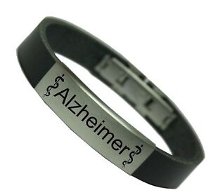 【送料無料】アクセサリー ネックレス カフスキンアルツハイマーsos emergenza bracciale pelle demenza alzheimer donna uomo nero primo soccorso 【送料無料】アクセサリー ネックレス カフスキンアルツハイマーsos emergenza bracciale pelle demenza alzheimer donna uomo nero primo soccorso
