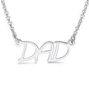 【送料無料】アクセサリー ネックレス ホワイトゴールドペンダントネックレスステンレスペンダントoro bianco ciondolo collana acciaio inox molto lucida placcato pap ciondolo