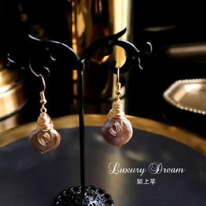 【送料無料】アクセサリー　ネックレス　バロックboucles doreilles perle culture baroque goutte ficel artisanal plaqu or msq1