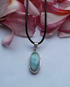【送料無料】アクセサリー ネックレス クリエイションボービンテージシックアルジェントagnes creations beau pendentif femme vintage chic argent 925 amp; larimar ovale