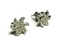 【送料無料】アクセサリー ネックレス イヤリングシルバーorecchini argento 925 forma stella zirconi(4)