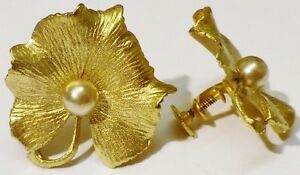 【送料無料】アクセサリー ネックレス ビンテージコーラスboucles doreilles vis bijou vintage sign coro feuille grav perle nacr 5127