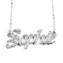 【送料無料】アクセサリー ネックレス ソフィーホワイトゴールドメッキネックレスクリスマスクリスマスsophie 18ct bianco oro placcatura collana con nomedesigner xmas regalo di natale