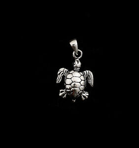 ̵ۥ꡼ͥå쥹른ȥޥåkpendentif tortue en argent massif 925 pe...