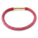【送料無料】アクセサリー ネックレス スチールピンクドットブレスレットtribal steel 19 cm onorevoli punteggiato rosa bracciale in pelle(4)