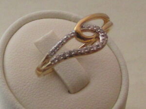 【送料無料】アクセサリー　ネックレス　イエローゴールドプロミスドレスリング18ct yellow gold electroplated infinito infinite love promessa abito anello