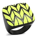 【送料無料】アクセサリー ネックレス エナメルステンレススチールエポキシリングコート872 giallo smalto dipinto a mano color...