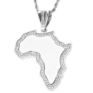 【送料無料】アクセサリー　ネックレス　アウトヒップホップチェーンアフリカアイスiced out bling hip hop catenashine of africa