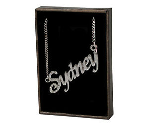 ̵ۥ꡼ͥå쥹ͥå쥹ɥˡkɥåcollana con nome sydney 18k...
