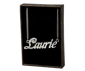 ̵ۥ꡼ͥå쥹ͥ͡å쥹꡼ǥڥnome collana laurie 18k placca...