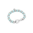 【送料無料】アクセサリー ネックレス ステンレススチールスワロフスキーbracciale elastico donna 2 jewels 231372s acciaio infinito celeste swarovski