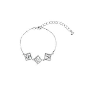 【送料無料】アクセサリー　ネックレス　テッドベーカーパールクリスタルブレスレットシルバートーンted baker palilla pearl e crystal bracciale tono argento