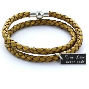 【送料無料】アクセサリー　ネックレス　スキン×カフカフメタリックゴールドuomo preferiti bracciale bracciale in pelle 0,5cm 2x avvolto amp; incisione oro metallizzato