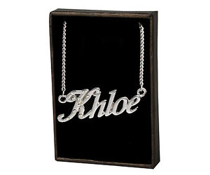 ̵ۥ꡼ͥå쥹ͥå쥹ᥤnome collana khloe 18k placcati oro damigel...