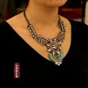 【送料無料】アクセサリー ネックレス コリアーアールデコノワールパールローズバックアップcollier art deco goutte noir perle rose triangle retro original cadeau qt 9