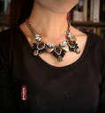 【送料無料】アクセサリー ネックレス コリアーラスデュコートアールデコモチーフバロックビンテージcollier ethnique ras du cou art ...