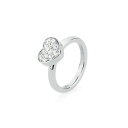 【送料無料】アクセサリー ネックレス リングスチールスワロフスキーanello donna cuore brosway tring amore btgc128 acciaio e swarovski