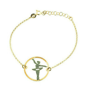 【送料無料】アクセサリー　ネックレス　カフバレリーナシルバーゴールドbracciale ballerina argento 925 gold glitter remo gammella 1721 cm