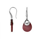 【送料無料】アクセサリー ネックレス ナシイヤリングサンゴargento sterling pears forma orecchino con corallo ae6184cr