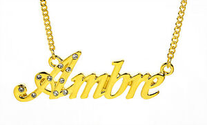 【送料無料】アクセサリー　ネックレス　ゴールドアンブルデザイナーウェディングファッションネックレ..