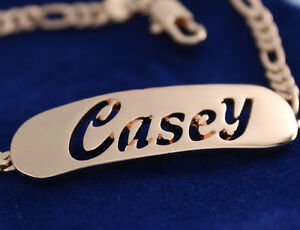 【送料無料】アクセサリー　ネックレス　ケイシーcaseynome in un braccialeplaccato argento 18ct pla..