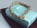 【送料無料】ネックレス ゴールドゲートリンクブレスレットbeautiful 9ct gold gate link bracelet