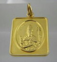 【送料無料】ネックレス kイエローゴールドタグペンダントs silverio 18k yellow gold dog tag pendant for men