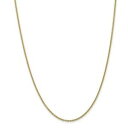 【送料無料】ネックレス イエローゴールドソリッドケーブルリンクチェーンロブスタークラスプ14k yellow gold 18mm solid polished ...