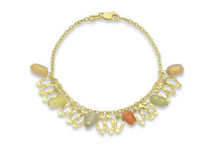 ̵ۥͥå쥹9ctɥ㡼٥å19cm759ct yellow gold sherbet bead ellipt...