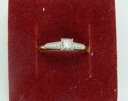 yzlbNX@CG[S[hzCgTt@CAre[WTCYvintage 14ct yellow gold white sapphire engagement ring size l