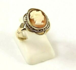 ̵ۥͥå쥹beautiful 9ct ladies cameo dress ring full britishhallmark...