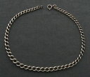 yzlbNX@re[W`F[\bhvintage silver curb chain 16 925 solid rare graduated